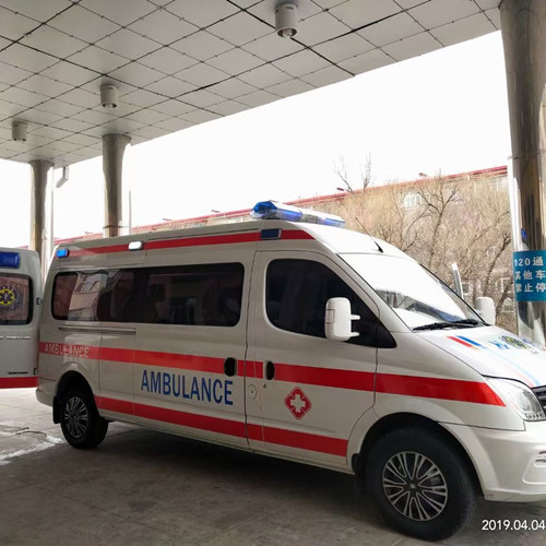 奉化救护车出租服务案例2